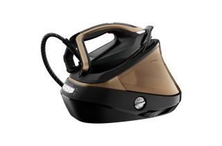 Tefal Pro Express Vision GV9820 High Pressure Steam Generator Iron - Black & Gold