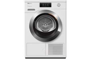 Miele TCR780WP Eco & Steam 9kg Heat Pump Tumble Dryer - Lotus White