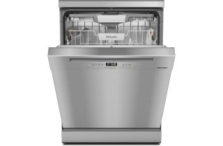 Miele G 5410 SC Front Active Plus Freestanding Dishwasher - Clean Steel