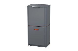 Joseph Joseph Totem Max 60L Waste & Recycling Bin - Grey