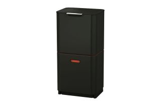Joseph Joseph Totem Max 60L Waste & Recycling Bin - Black
