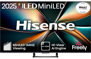 Hisense 50U7QTUK 50" 4K Mini LED Smart TV (2025)