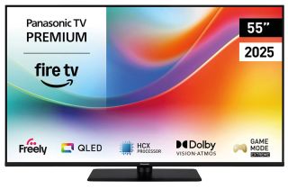 Panasonic TV-55W85BEY 55" 4K QLED Smart TV with Fire TV (2025)