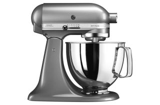 KitchenAid 5KSM125BCU Artisan 4.8L Stand Mixer - Contour Silver