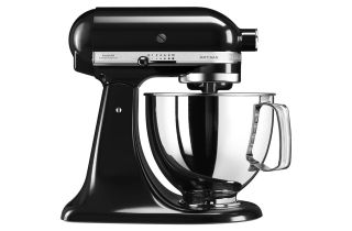 KitchenAid 5KSM125BOB Artisan 4.8L Stand Mixer - Onyx Black