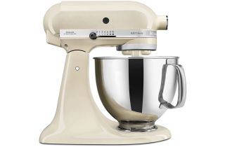 KitchenAid 5KSM175PSBA Artisan 4.8L Stand Mixer with Extra Accessories - Almond Cream