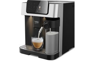 Beko CEG7304 CaffeExperto Bean To Cup Coffee Machine with Integrated Milk Jug - Black/Silver