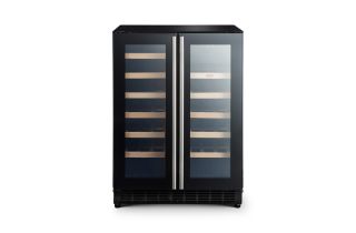 AGA Dual-Zone Two-Door Undercounter Wine Cabinet - Black