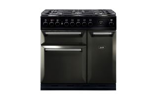 AGA Masterchef Deluxe 90 Dual Fuel Range Cooker - Pewter
