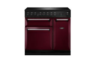 AGA Masterchef Deluxe 90 Induction Range Cooker - Cranberry