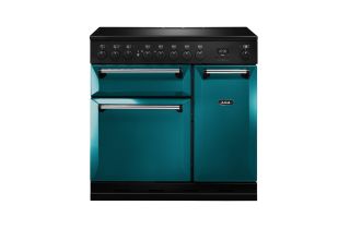 AGA Masterchef Deluxe 90 Induction Range Cooker - Salcombe Blue
