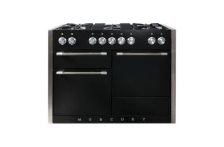 Mercury 1200 Dual Fuel Range Cooker - Ash Black