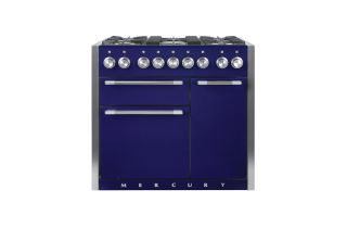 Mercury 1000 Dual Fuel Range Cooker - Blueberry