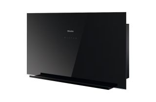 Miele DA 9092 W Screen Wall Mounted Cooker Hood - Obsidian Black