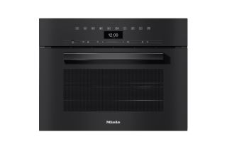 Miele DGC 7440 HC Pro Compact Combination Steam Oven - Obsidian Black