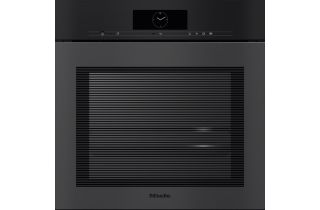 Miele DGC 7865 HCX Pro Handleless Combination Steam Oven with Mains Water & Drain Connection - Obsidian Matte Black
