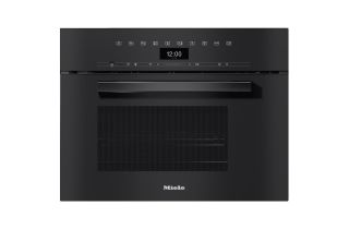 Miele DGM 7440 Steam Oven with Microwave - Obsidian Black
