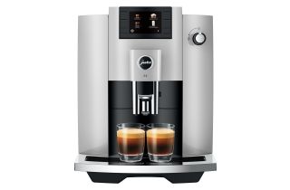 Jura 15467 E6 Bean to Cup Coffee Machine - Platinum