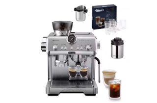 De'Longhi EC9555.M La Specialista Opera Manual Bean to Cup Machine with Cold Brew Function