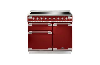 Rangemaster Elise 100 Induction Range Cooker - Cherry Red