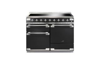 Rangemaster Elise 110 Induction Range Cooker - Charcoal Black