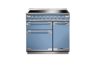 Rangemaster Elise 90 Induction Range Cooker - China Blue