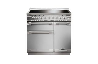 Rangemaster Elise 90 Induction Range Cooker - Stainless Steel
