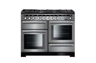 Rangemaster Encore Deluxe 110 Dual Fuel Range Cooker - Stainless Steel