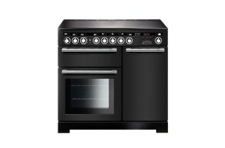 Rangemaster Encore Deluxe 100 Induction Range Cooker - Charcoal Black