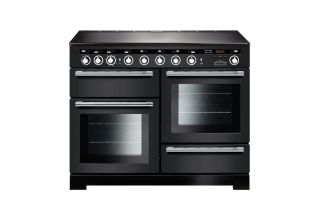 Rangemaster Encore Deluxe 110 Induction Range Cooker - Charcoal Black