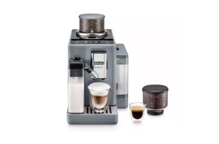 De'Longhi EXAM440.55.G Rivelia Automatic Compact Bean to Cup Coffee Machine - Pebble Grey