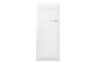 Smeg FAB28LWH5UK 60cm 50s Style Left Hand Hinge Fridge with Icebox - White