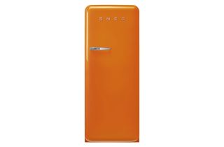 Smeg FAB28ROR5 60cm 50s Style Right Hand Hinge Fridge with Icebox - Orange