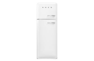 Smeg FAB30LWH5UK 60cm 50s Style Left Hand Hinge Freezer over Fridge - White