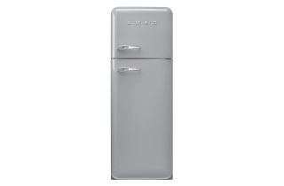 Smeg FAB30RSV5 60cm 50s Style Right Hand Hinge Freezer over Fridge - Silver