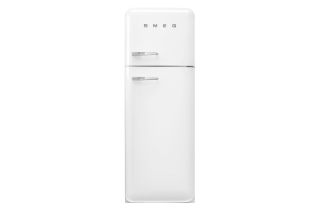 Smeg FAB30RWH5UK 60cm 50s Style Right Hand Hinge Freezer over Fridge - White