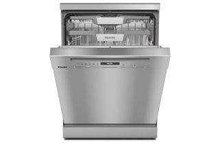 Miele G 7040 SC Front AutoDos Freestanding Dishwasher - Clean Steel