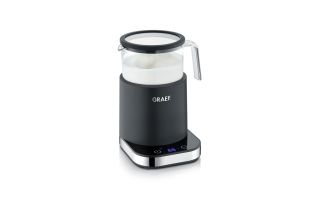 Graef Glass Induction Milk Frother - Black