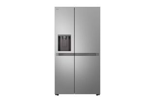 LG GSLC40PYPE NatureFRESH Side-By-Side 641L Fridge Freezer - Silver