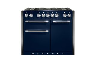 Mercury 1082 Dual Fuel Range Cooker - Indigo Blue
