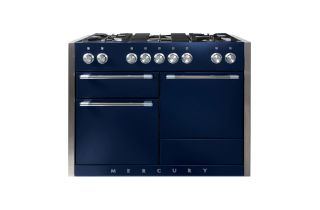Mercury 1200 Dual Fuel Range Cooker - Indigo Blue