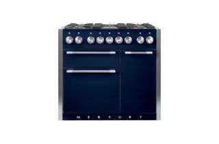 Mercury 1000 Dual Fuel Range Cooker - Indigo Blue