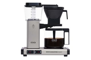Moccamaster KBG Select Filter Coffee Machine - Matt Silver