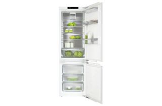 Clearance - Miele KFN 7764 D Frost Free Integrated Fridge Freezer - White