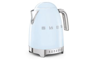 Smeg KLF04PBUK 50's Style Variable Temperature Kettle - Pastel Blue