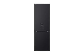 LG GBF3102EEP NatureFRESH 343L Fridge Freezer with Water Dispenser - Matte Black