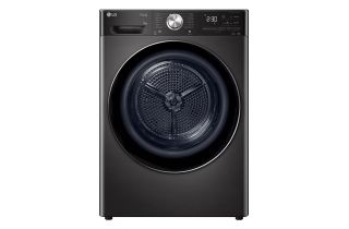 LG FDV1110B DUAL Inverter Heat Pump 10kg Tumble Dryer - Black Steel