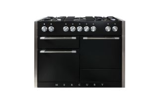 Mercury 1200 Dual Fuel Range Cooker - Liquorice