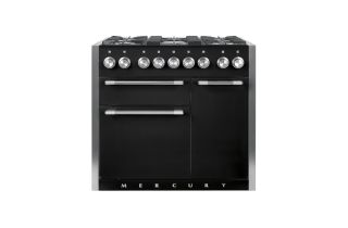 Mercury 1000 Dual Fuel Range Cooker - Liquorice