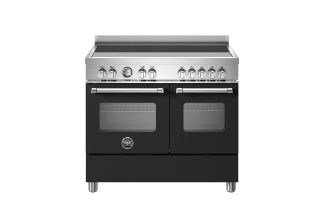 Bertazzoni MAS105I2EXC Master 100cm Induction Top Electric Double Oven Range Cooker - Matte Black